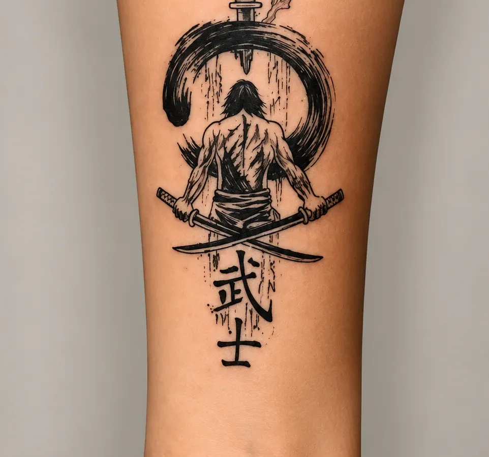 Gangster Tattoo Studio Artist crafting bespoke tattoo artwork